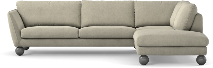 Madison Lux - 3-sits soffa med divan höger - Beige