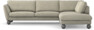 Madison Lux - 3-sits soffa med divan höger - Beige