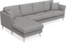 Eden - 3-sits soffa med schäslong - Grå