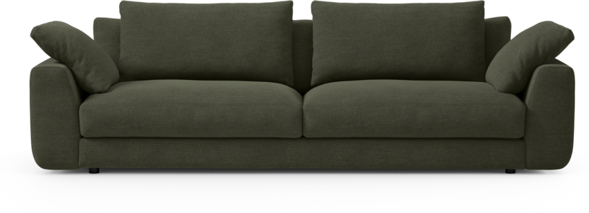 Amie - 4-sits soffa - Grön