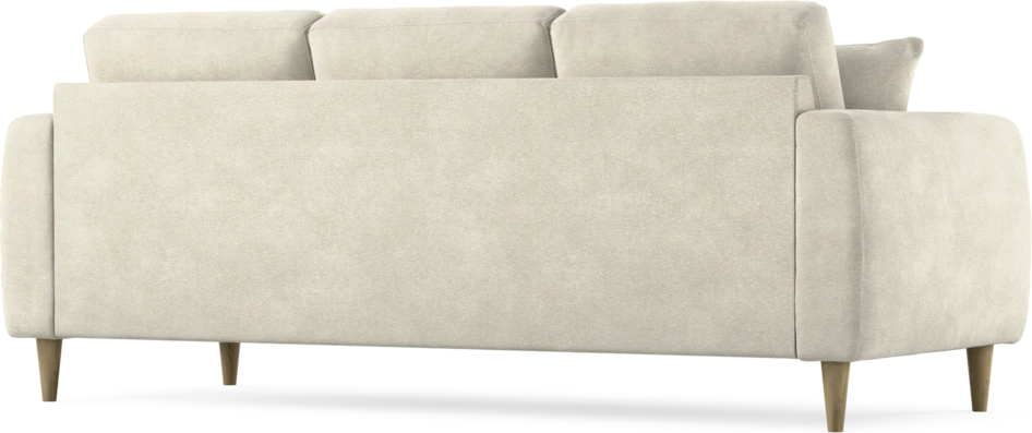 Eden - 3-sits soffa - Vit