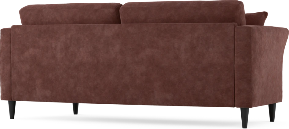 Eden - 2,5-sits soffa svängd - Röd