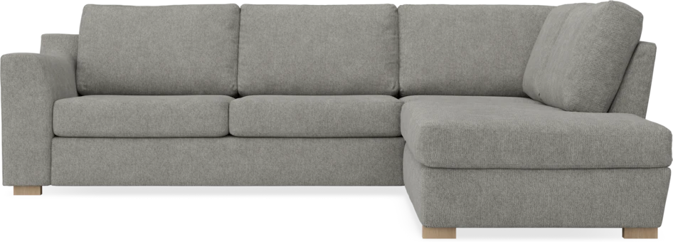 Friday - 2,5-sits soffa med divan höger - Grå