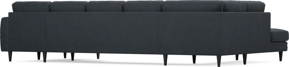 Eden - 3-sits soffa med divan vänster och schäslong höger - Blå