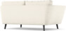 Madison Lux - 2-sits soffa - Vit