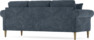 Eden - 3-sits soffa - Blå