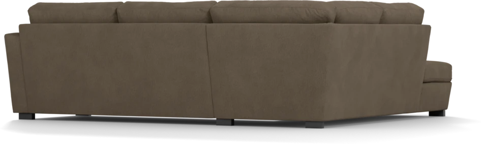 Friday - 2,5-sits soffa med divan vänster - Brun