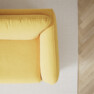 Madison Lux - 2-sits soffa med schäslong vänster - Gul