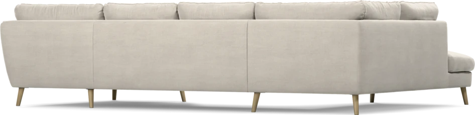Madison Lux - 2-sits soffa med divan vänster och schäslong höger - Beige