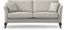 Eden - 2,5-sits soffa svängd - Grå
