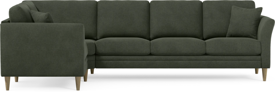 Eden - Hörnsoffa, 1+3-sits - Grön