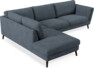Madison Lux - 3-sits soffa med divan vänster - Vit