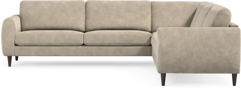Bridge - Hörnsoffa, 3+3-sits - Beige