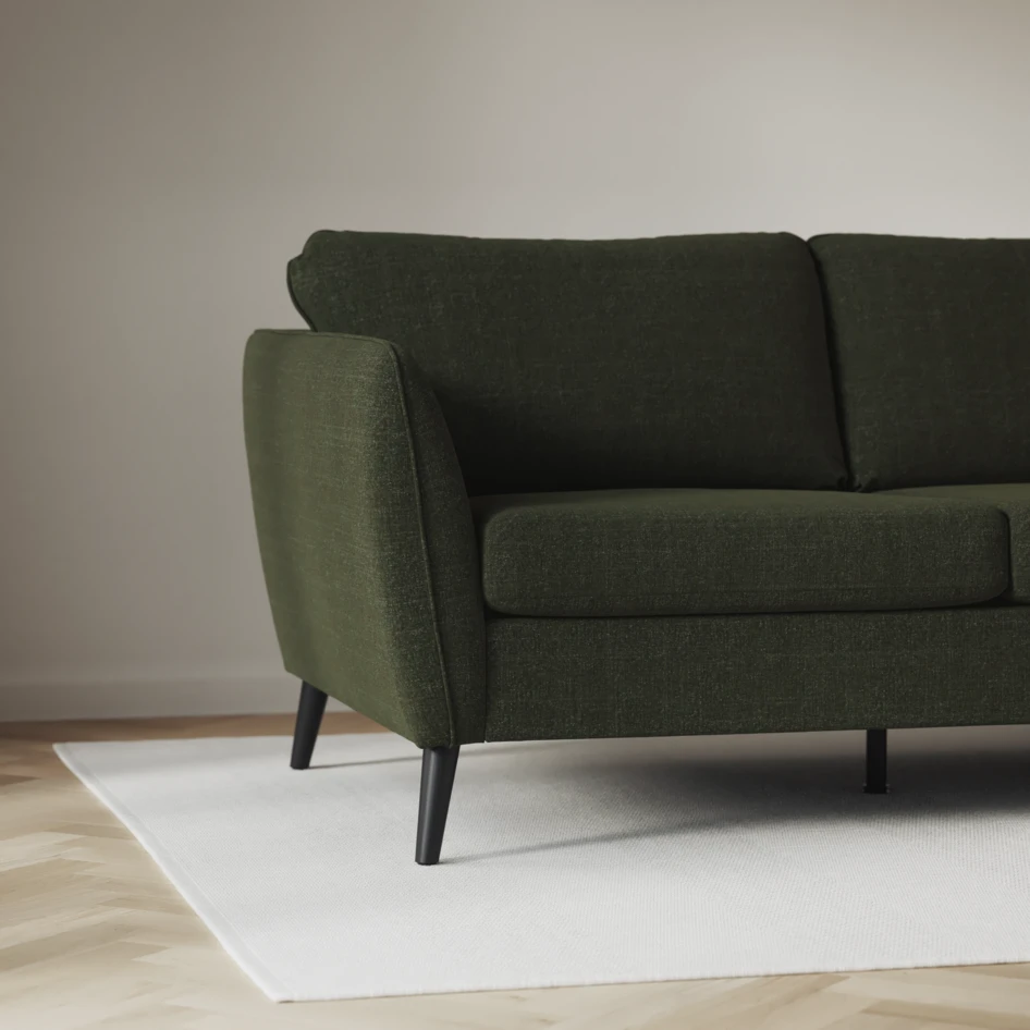 County - 2,5-sits soffa - Grön