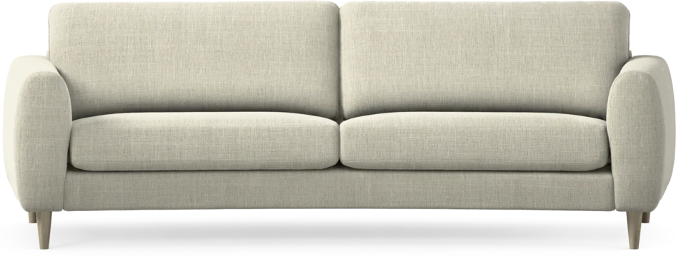Bridge - 3-sits soffa svängd - Beige