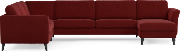 Bridge, Hörnsoffa, 2+3-sits med schäslong höger