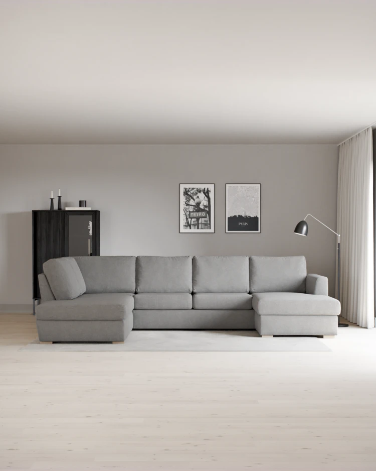 Friday - 3-sits soffa med divan vänster och schäslong höger - inspiration
