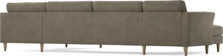 Bridge - 3-sits soffa med schäslong vänster och divan höger - Beige