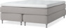 Delux Sense - Kontinentalsäng, dubbelsäng med bäddmadrass - Grå