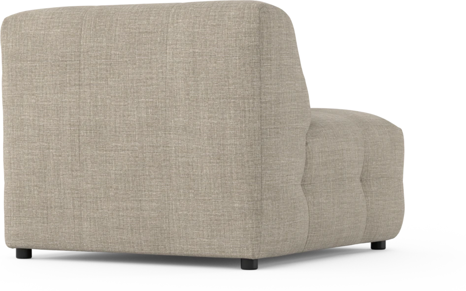 Bella - 1-sits utan armstöd - Beige