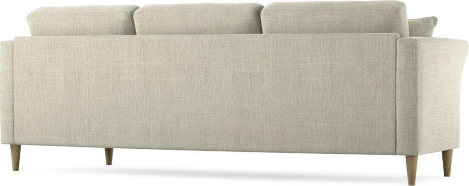 Eden - 3-sits soffa svängd - Beige