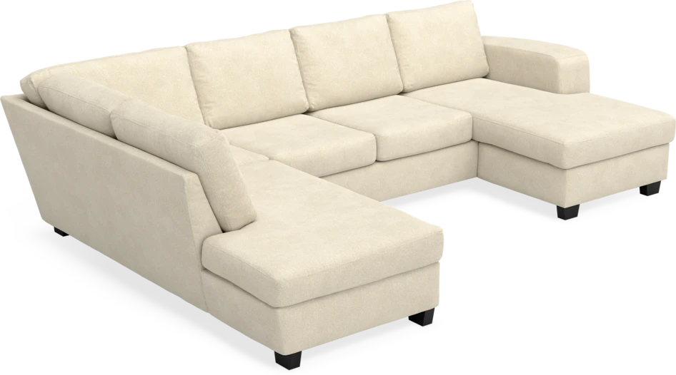 Friday - 3-sits soffa med divan vänster och schäslong höger - Beige