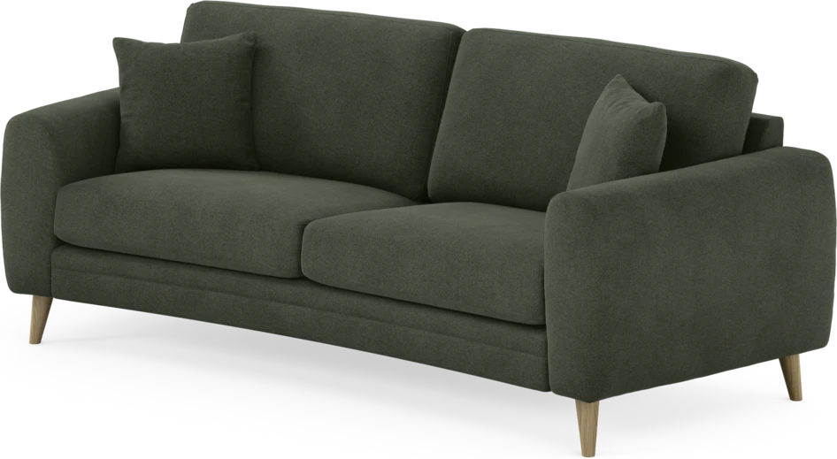 Eden - 2,5-sits soffa svängd - Grön