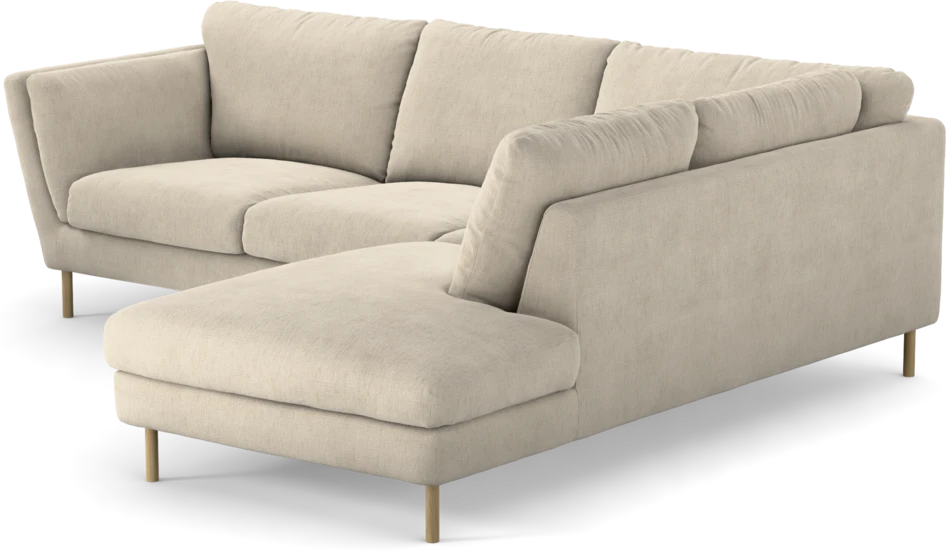Madison Lux - 2-sits soffa med divan höger - Beige