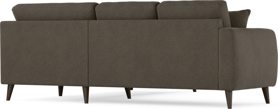 Eden - Hörnsoffa, 2+2-sits - Brun