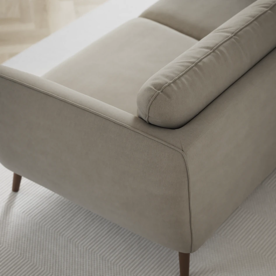 Madison - 2-sits soffa med divan vänster och schäslong höger - Grå