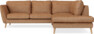 Madison - 2-sits soffa med divan höger - Orange