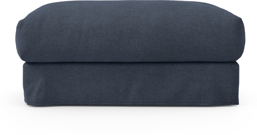 Cherrie Klädsel - Klädsel till fotpall 100 - Blå