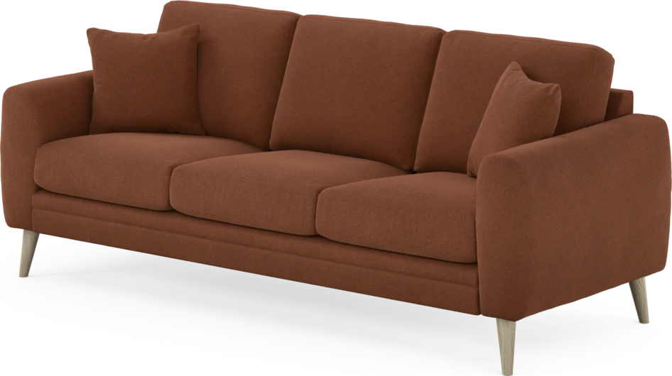 Eden - 3-sits soffa - Orange