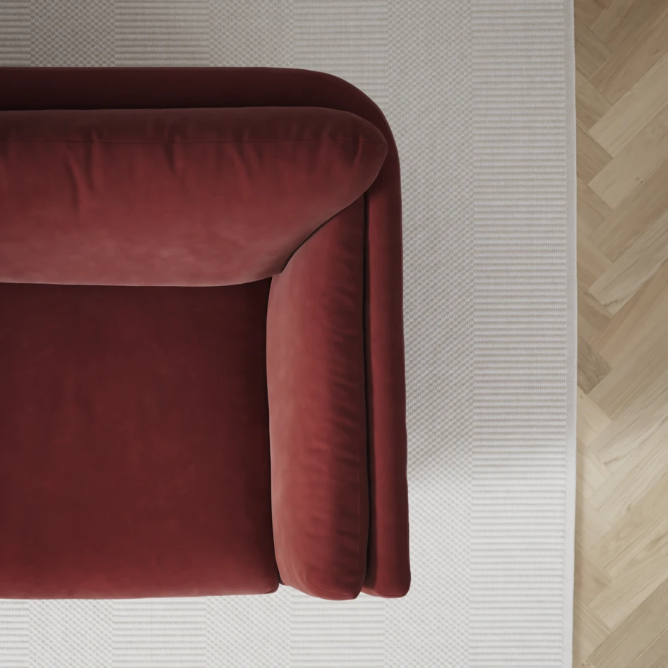 Madison Lux - Hörnsoffa 2+3-sits, hörn 2 - Rosa