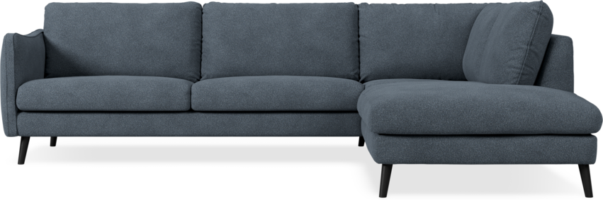 Madison Lux - 3-sits soffa med divan höger - Vit