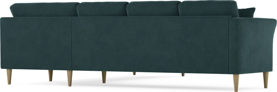 Eden - Hörnsoffa, 3+3-sits - Blå