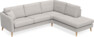 Eden - 2,5-sits soffa med divan - Grå