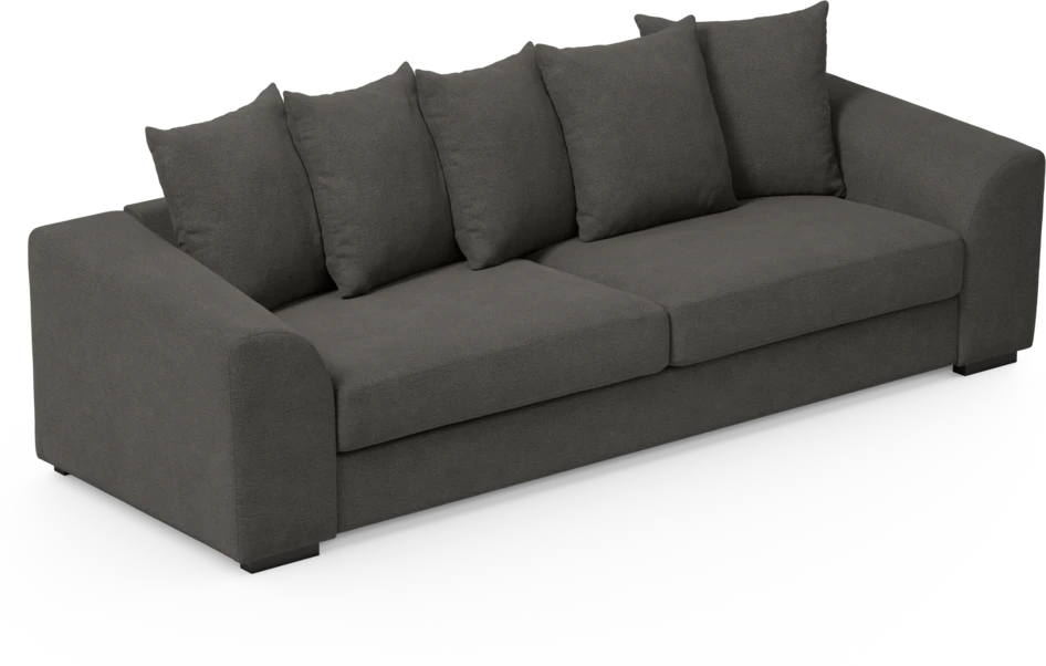 Town - 4-sits soffa - Brun