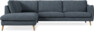 Madison Lux - 3-sits soffa med divan vänster - Vit
