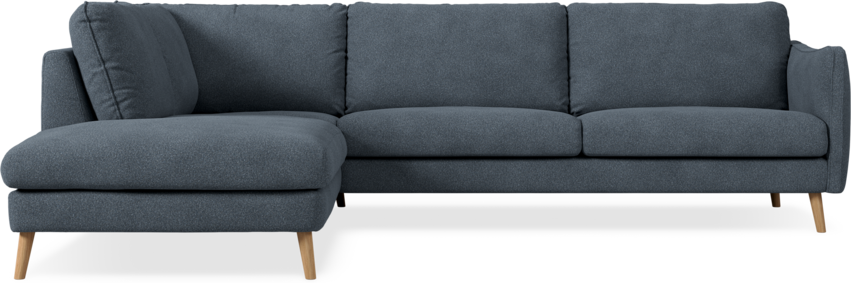 Madison Lux - 3-sits soffa med divan vänster - Vit
