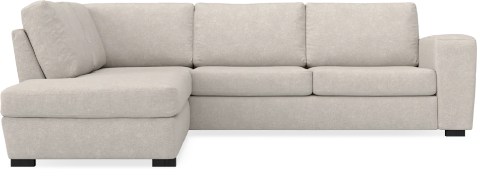 Friday - 2,5-sits soffa med divan vänster - Grå