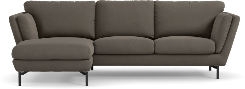 Madison Lux - 2-sits soffa med schäslong vänster - Beige