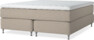 Delux Exclusive - Kontinentalsäng, dubbelsäng med bäddmadrass - Beige