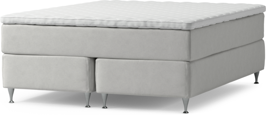 Delux Dream - Kontinentalsäng, dubbelsäng med bäddmadrass och sängben