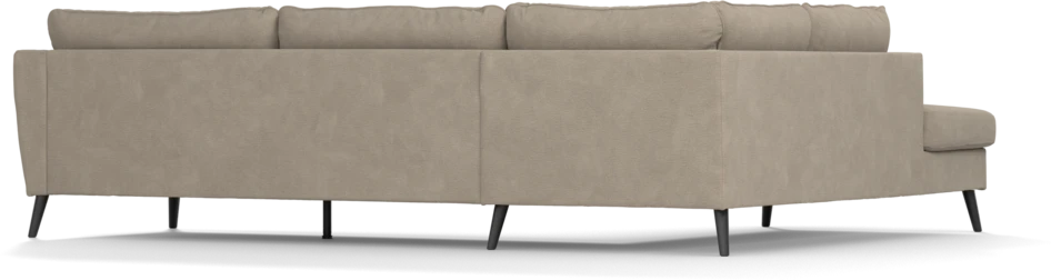 County - 2,5-sits soffa med divan vänster - Beige