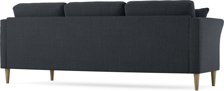Eden - 3-sits soffa svängd - Blå