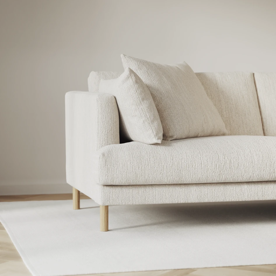 Harper - 4-sits soffa - Vit