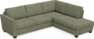 Friday - 2,5-sits soffa med divan höger - Vit