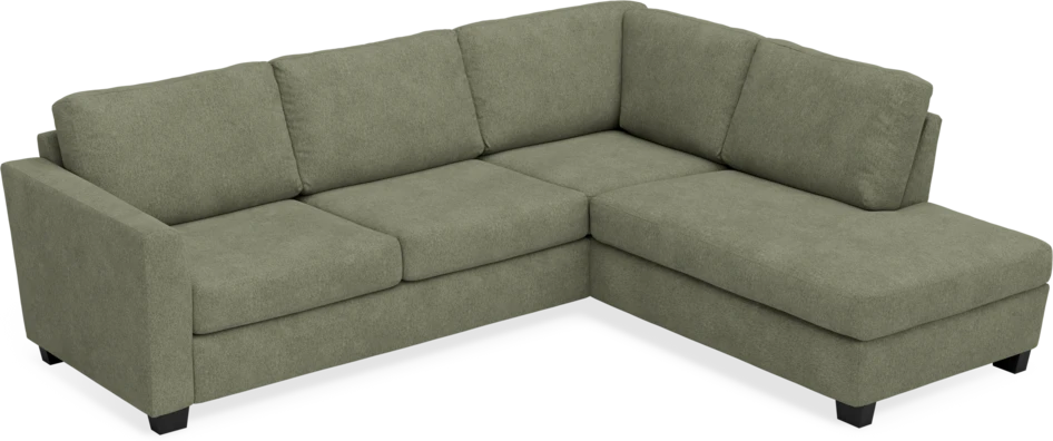 Friday - 2,5-sits soffa med divan höger - Vit