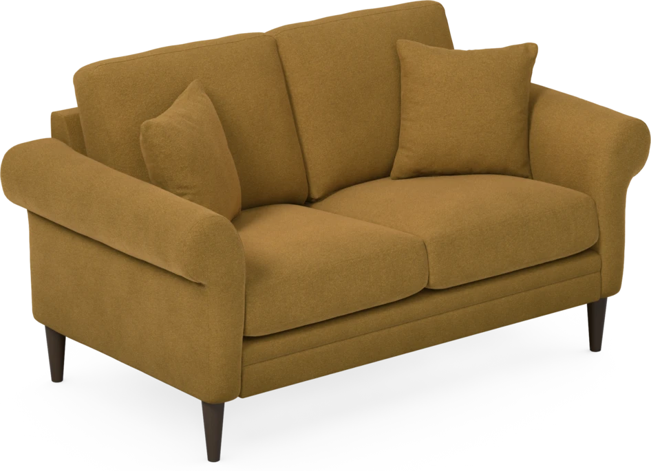 Eden - 2-sits soffa - Gul